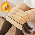 Women Thermal Leggings Winter Warm Sexy Elastic Translucent Pantyhose