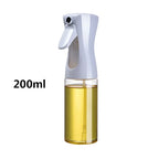 200/300/500ml Oil Spray Bottle BBQ Cooking Olive Oil Sprayer Plastic