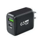 USB Charger 65W GaN Type C Fast Charging PD Power Adapter Quick