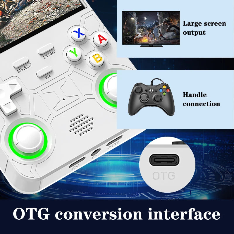New R36 ultra retro handheld game console 4.0-inch open-source Linux
