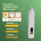 Wireless Milk Frother Electric Type-C Handheld Blender Stainless Steel