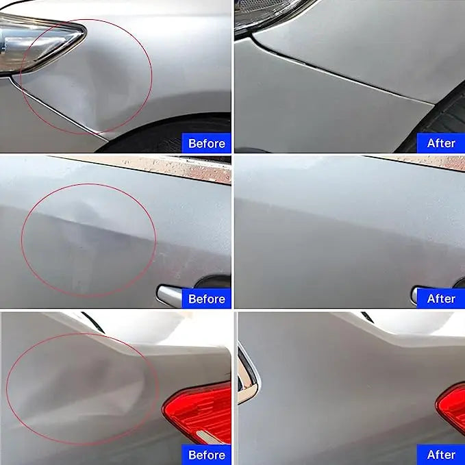 Car Body Sheet Metal Paintless Dent Plastic Puller Kit Auto Hail Pit