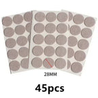 3-72Pcs Felt Chair Leg Pads 3mm Thick Floor Scratch Protector Mat Mute