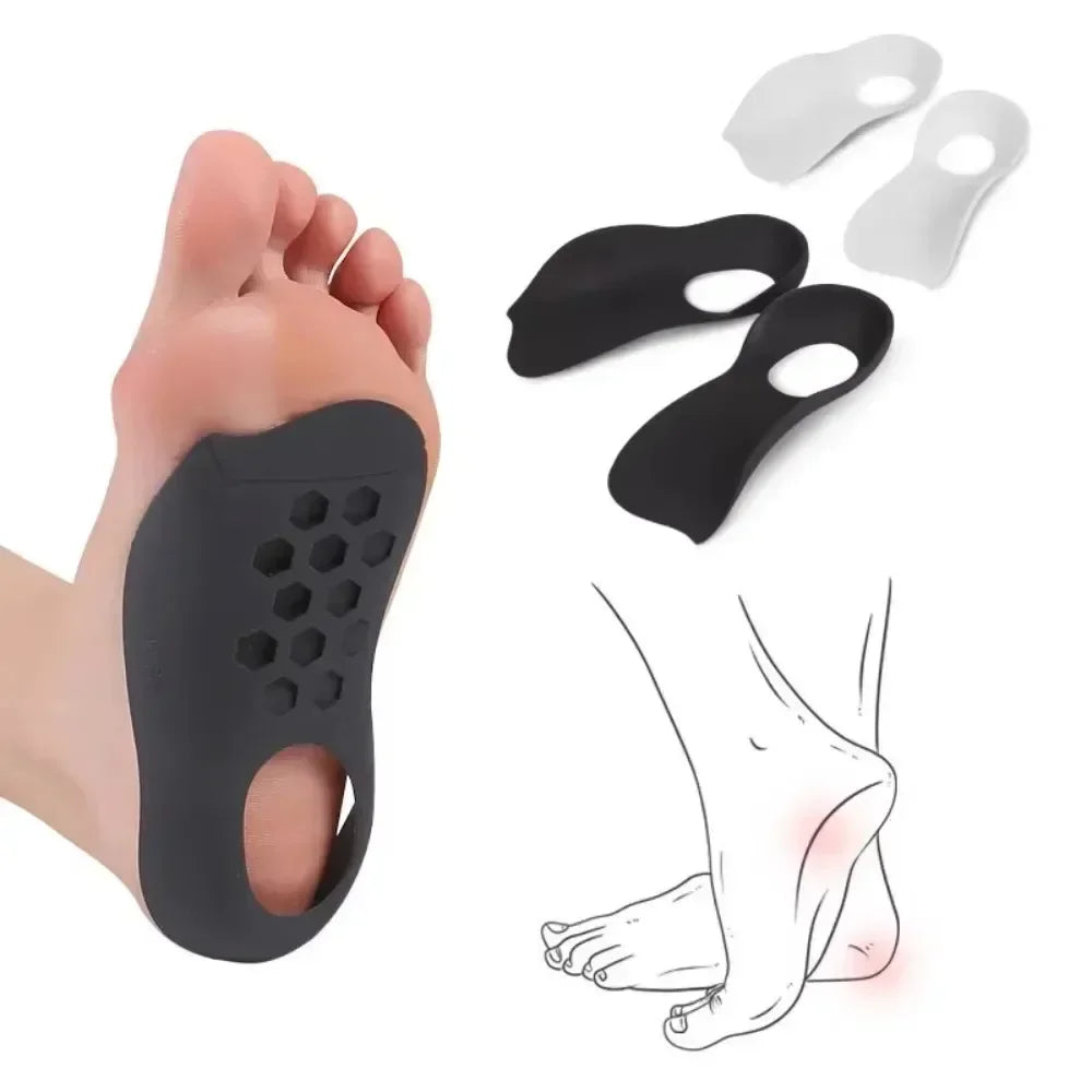1 Pair Orthotic Insoles For Flat Feet O-Shaped Legs And Plantar