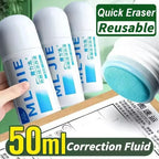 Fast-Drying Thermal Paper Correction Fluid Eraser Package Parcel Box