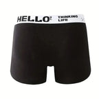 5Pcs Mens Underwear Male Boxers Sexy Underpants Comfortable Breathable