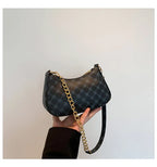 Chain Texture Printing Fashion Underarm Bag 2025 Daily Commuter