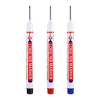 1/4Pcs White Permanent Paint Pen set for Wood Rock Plastic Leather