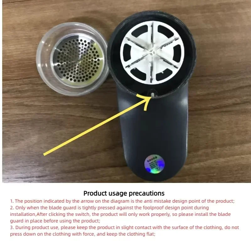 HOMEFISH LED Digital Electric Lint Remover USB Rechargeable Fabric