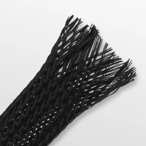 3m/9.85ft PET Expandable Braided Sleeving Flexible Wire Mesh Sleeve