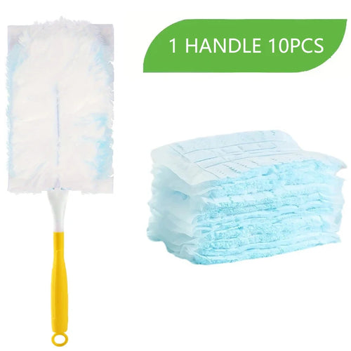 10 Count Disposable Duster Refills Compatible with Swiffer Duster