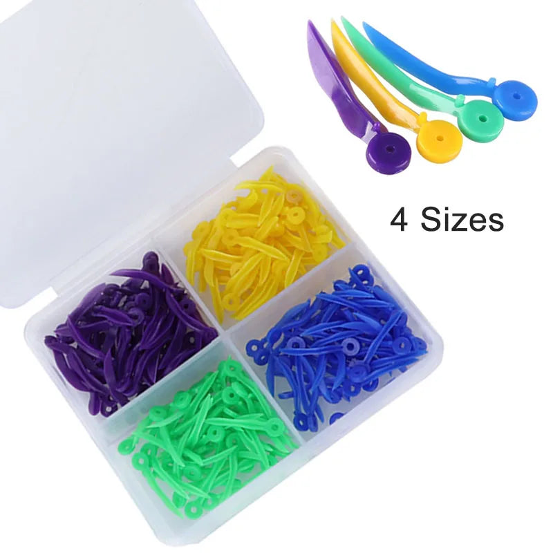 200Pc Dental Disposable Tooth Gap Wedges With End Circular Hole