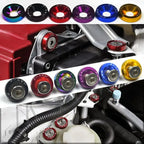 10 PCS M6 Car Modified Fasteners Fender Washer Bumper Engine Concave