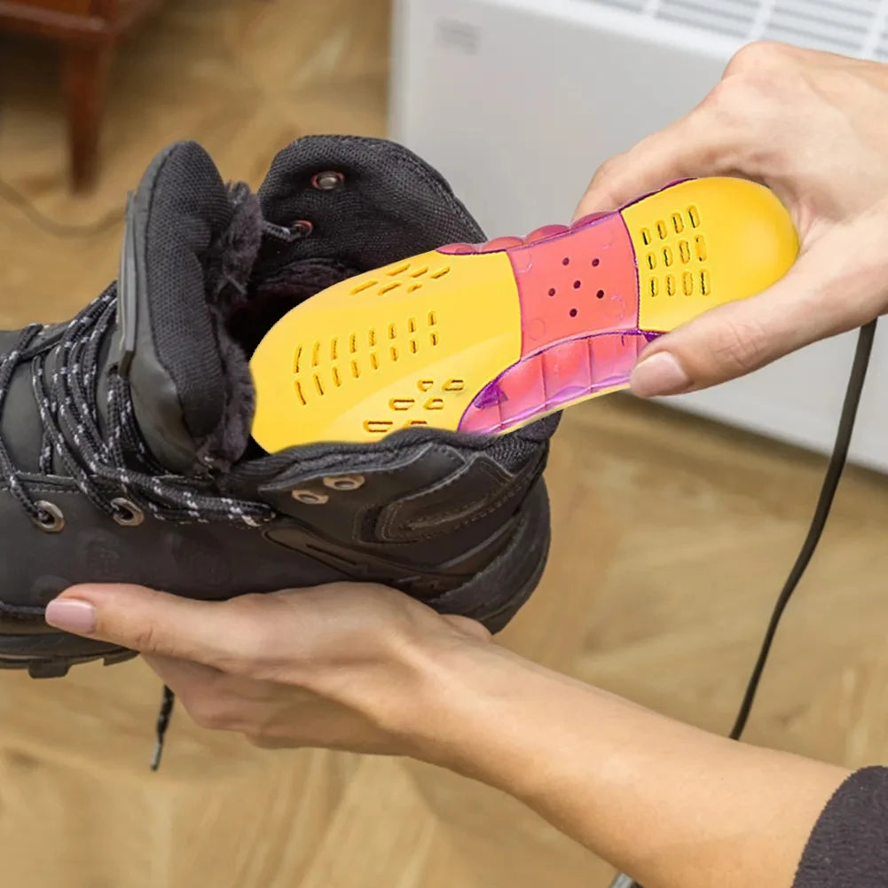 Electric Shoes Dryer Deodorizer with Heat Dehumidifier Device Foot