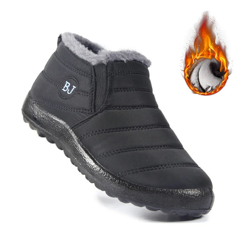 Snow Women Boots Fashion Unisex Shoes Slip On Platform Shoes For Women