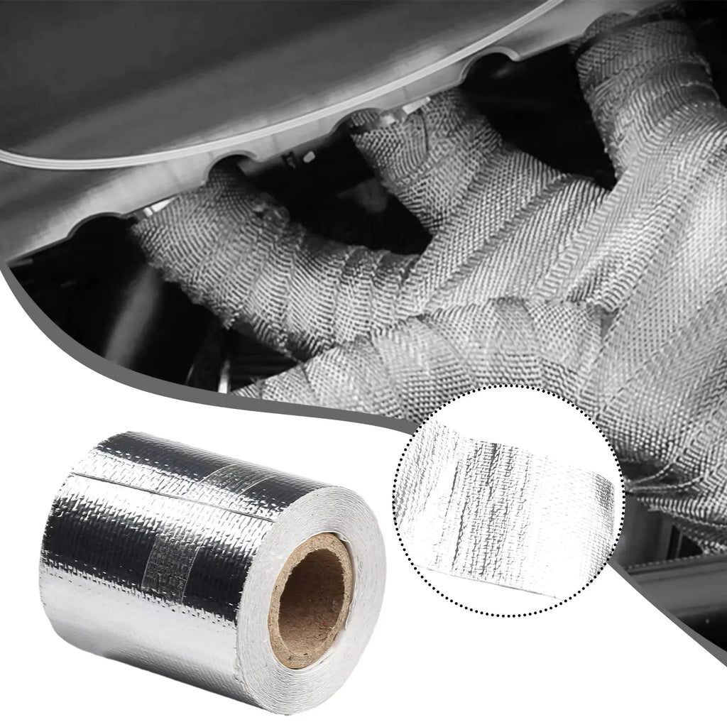 5m*5cm Exhaust Pipe Insulation Tape Exhaust Heat Tape Manifold