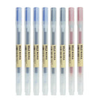 6/8Pcs/Set MUJIs Gel Pen Black/Red/Blue 0.38/0.5mm Ink Japan Color Pen