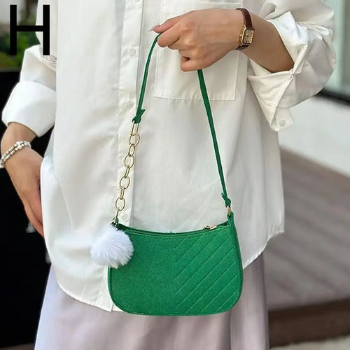 Mini Women Shoulder Bags Fashion Felt Women's Bag Advanced Design