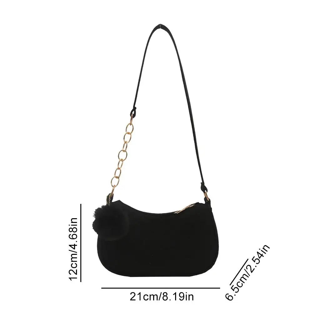 Mini Women Shoulder Bags Fashion Felt Women's Bag Advanced Design