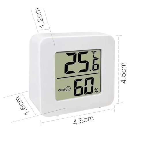 1/3/4/6PCS Mini LCD Digital Thermometer Hygrometer Indoor Room