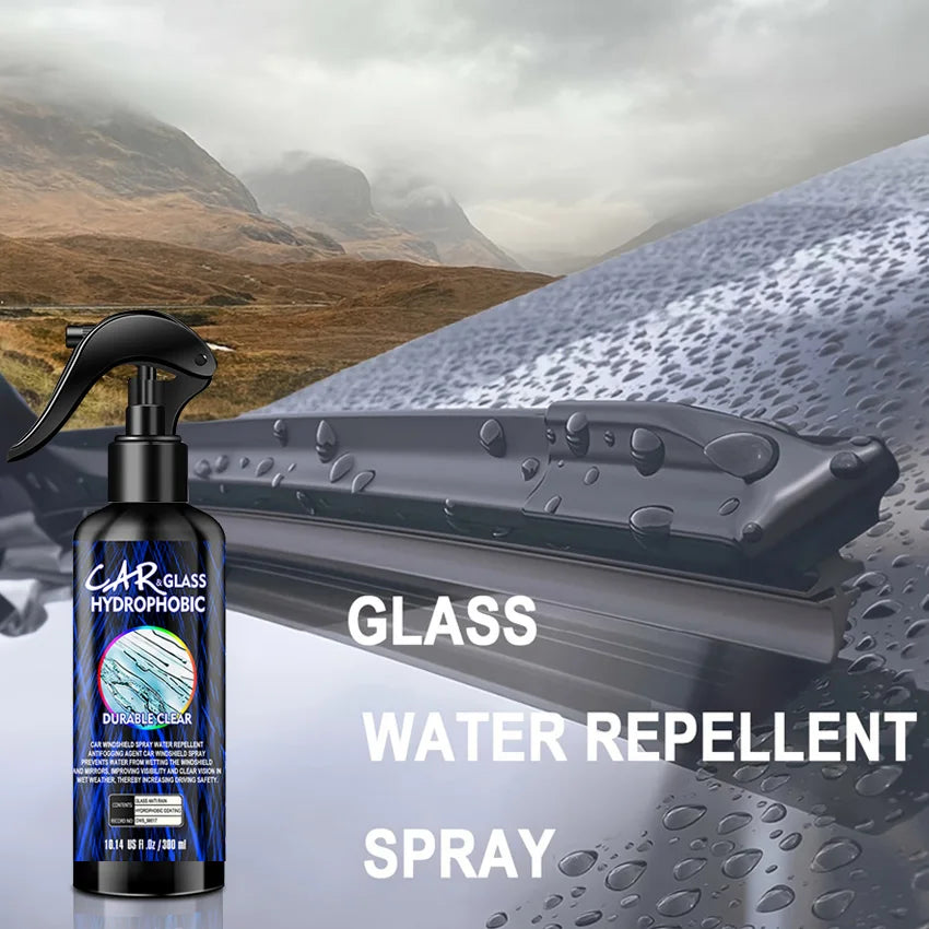 Water Repellent Spray Anti Rain Coating For Cars Glass Hydrophobic