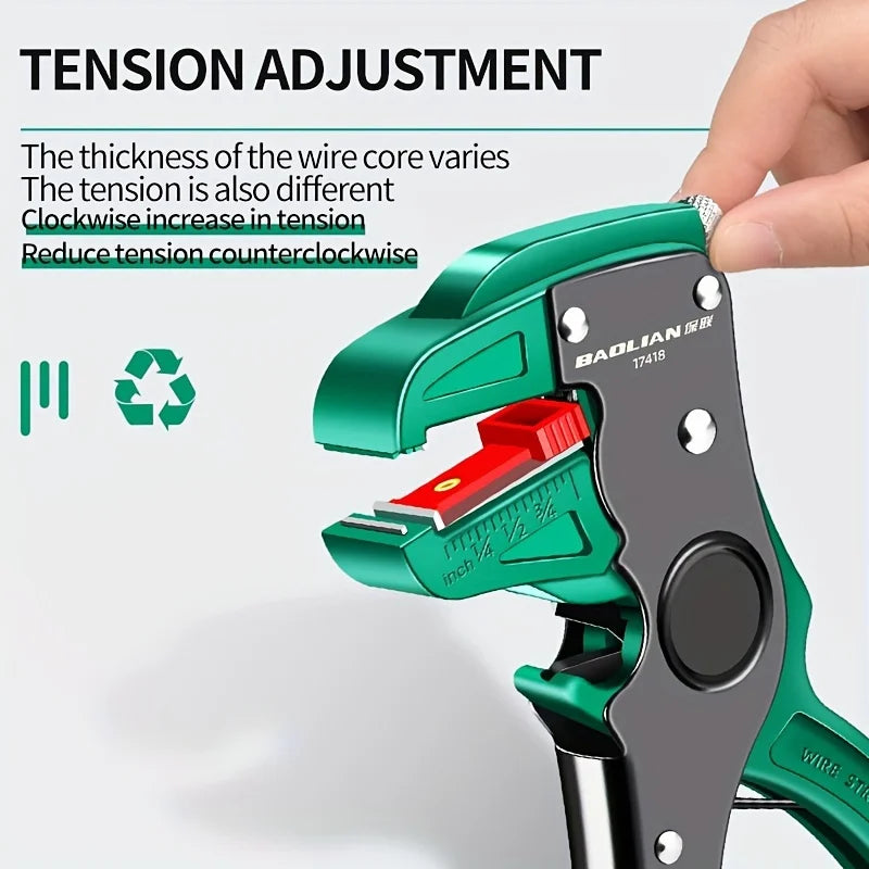 Wire stripping pliers, electricians, wire pullers, multifunctional