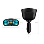 Multiple Devices Can Be Charged at the Same Time with Digital Display