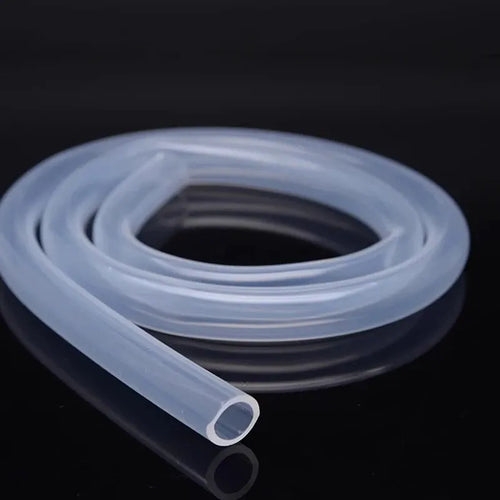 5m Transparent Food-Grade Silicone Tube (6/8/8/10mm), Flexible