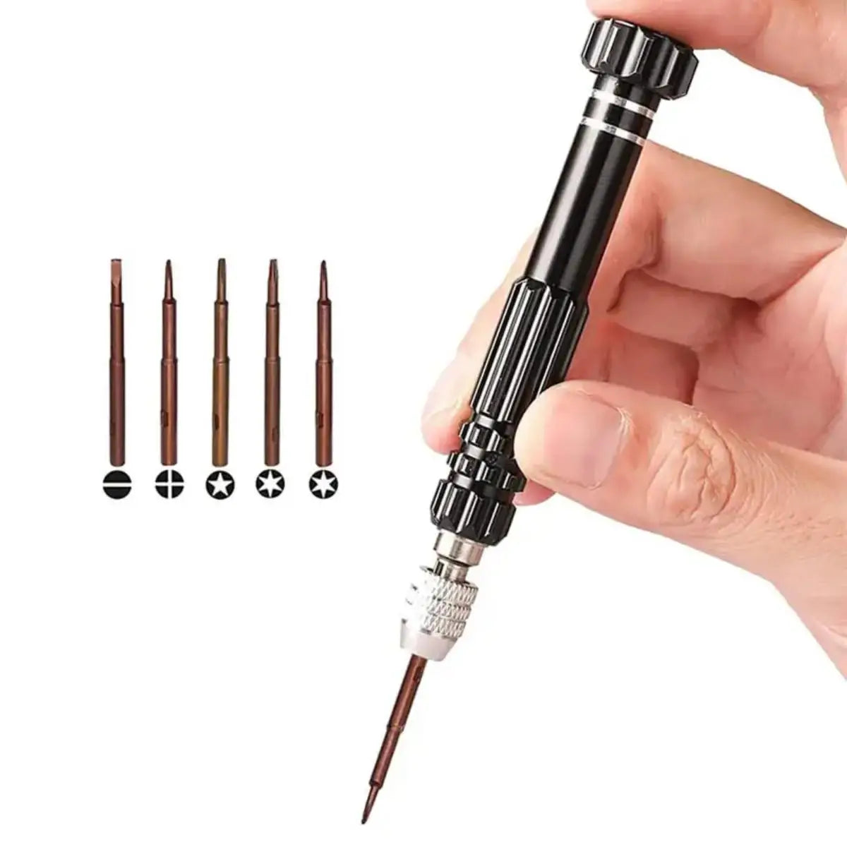 1pc 5-in-1 Multifunctional Small Screwdriver Kit Repair Tool for