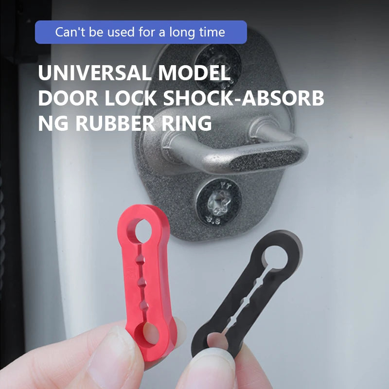 1/4pcs Car Door Shock Absorber Universal Car Door Buckle Soundproof