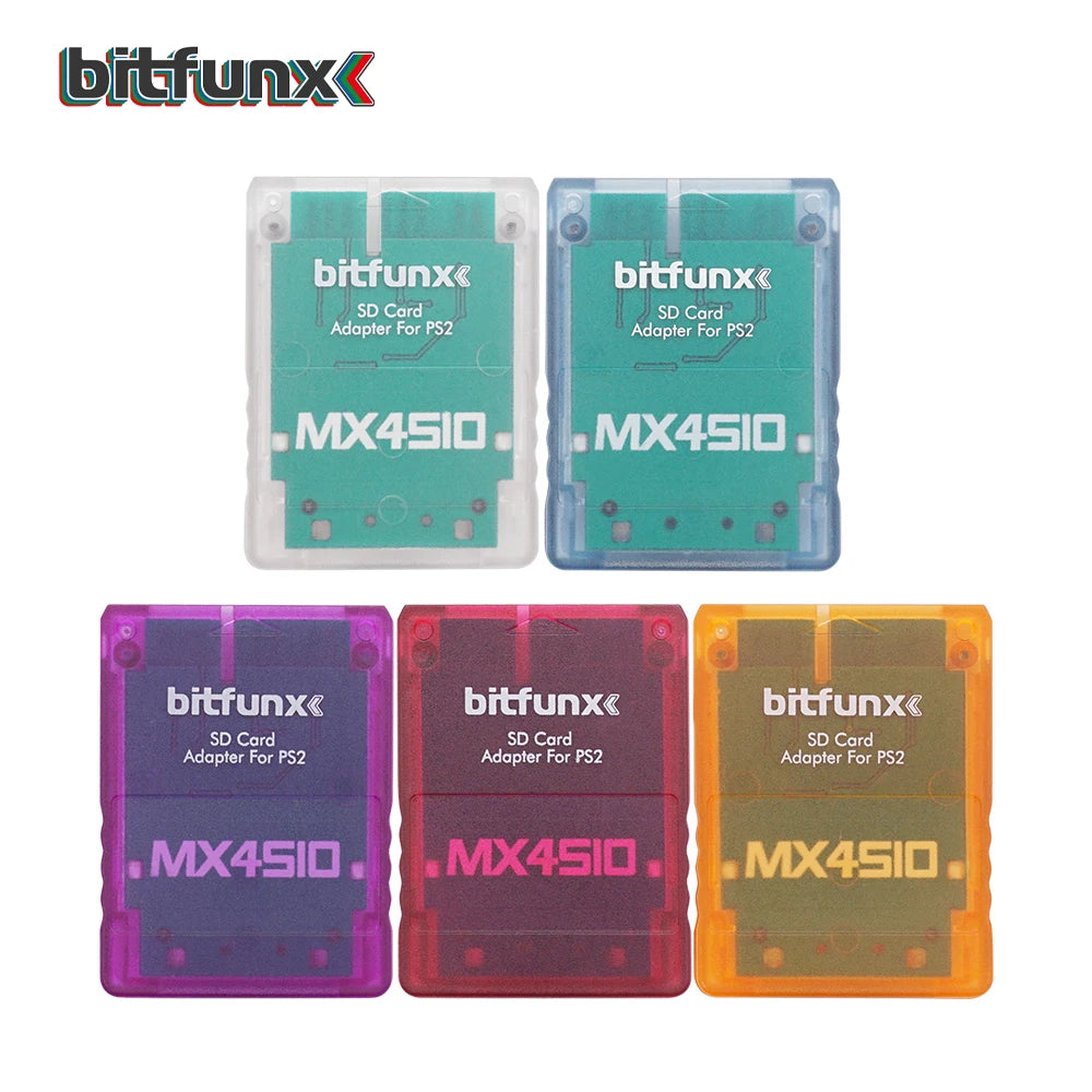 Bitfunx MX4SIO SIO2SD SD/TF Card Adapter Game Reader for PS2