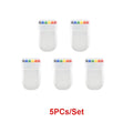 2PCs Rainbow Crayon Paint Rainbow Birthday Party Colourful Theme Party