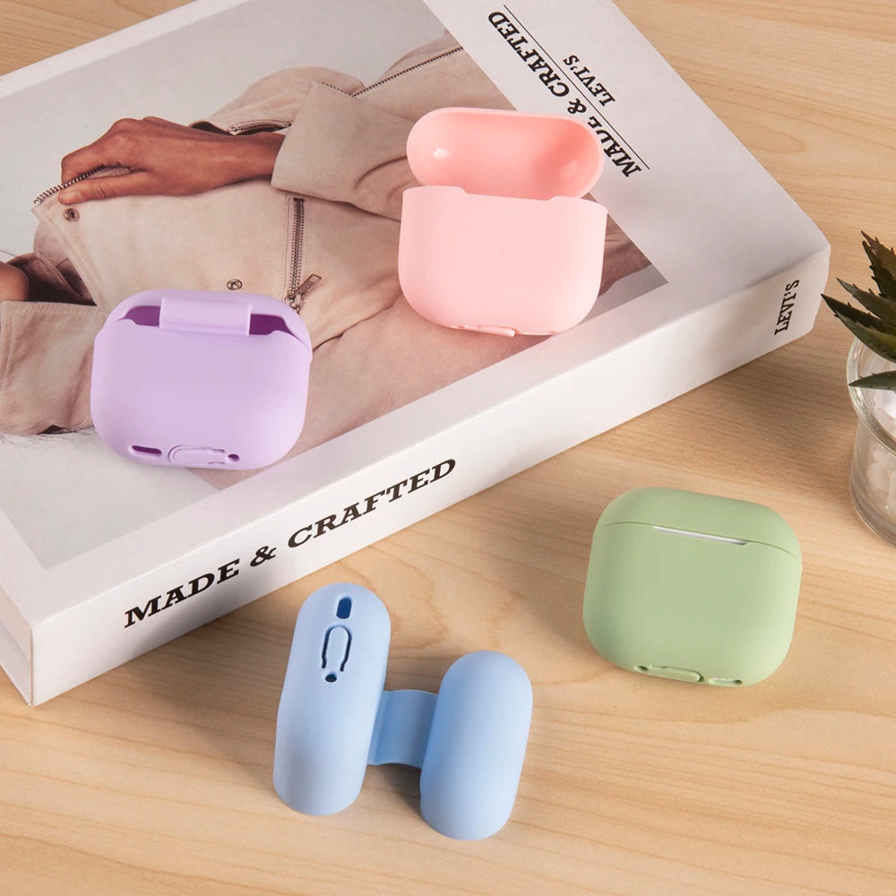 Silicone Earphone Cases For Airpods 4 Case Headphones Case Protective