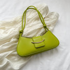 Fashion PU Leather Tote Bag, Stylish Single Handbags Shoulder Underarm
