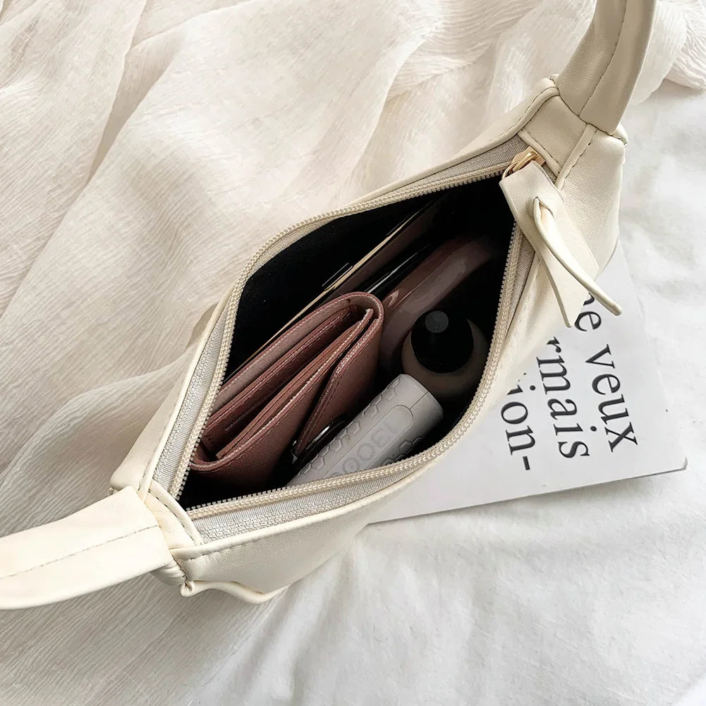 Women Fashion  Solid Shoulder Vintage Totes Bags PU Leather Travel