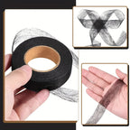 2roll Black White Double-sided Interlining Adhesive Fabric Clothes