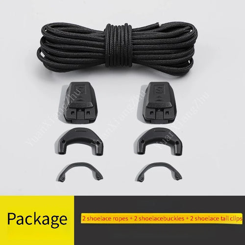 New No tie Shoe laces Round Tennis Laces Without ties Adult Kids
