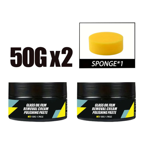 Car Glass Polishing Paste Windshield Oil Film & Oxidation Removal