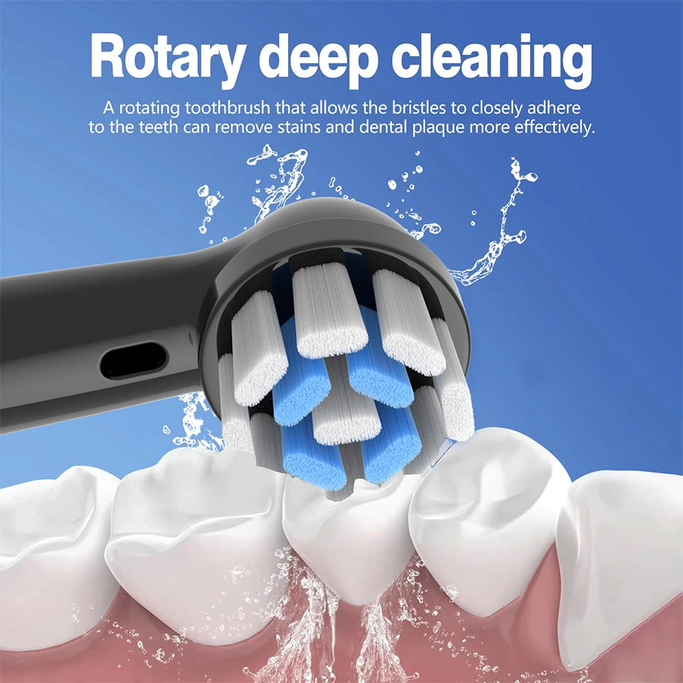 4/8/12/16/20 Pack Replacement Toothbrush Heads Compatible with Oral B
