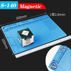 500℃ Heat-Resistant Soldering Station Silicon Mat Work Pad Desk