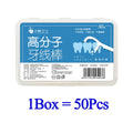 High Tensile Strength Dental Floss Pick Bow Shaped Super Thin Dental