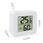 Mini LCD Digital Thermometer Hygrometer Indoor Room Temperature