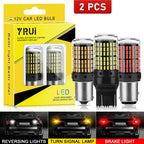 YiRui 2pcs 12-48V New LED Bulbs 144smd Lamp Reverse Turn Signal Light