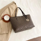 Vintage Ladies Tote Bag Large Capacity Fashion Elegant Handbag Classic