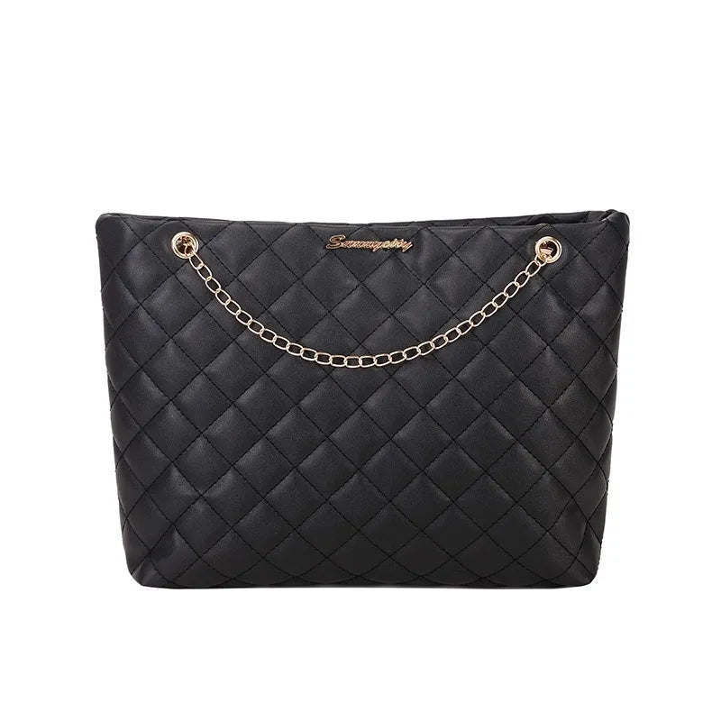 Fashion Large Capcity Handbags Chain Bag Women's Retro Shoulder Bag