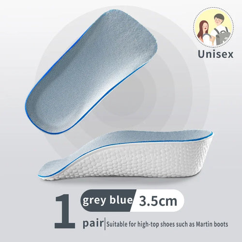 1.5/2.5/3.5 Cm Arch Support Height Increase Insoles Light Weight Soft