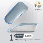 1.5/2.5/3.5 Cm Arch Support Height Increase Insoles Light Weight Soft