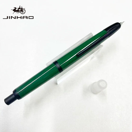 Jinhao 20 Press Retractable Fountain Pen EF/F Nib with Converter Resin