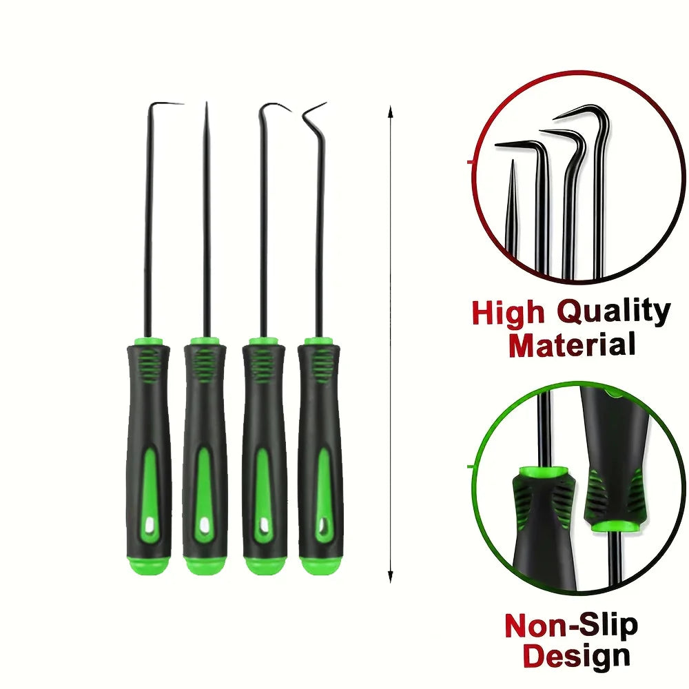 10/4Pcs Precision Pick and Hook Set, Car Auto Oil Seal/O-Ring Seal