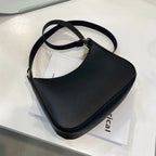 Fashion Portable Handbag Retro Hong Kong Style Portable One-shoulder